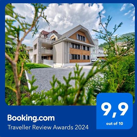 Boutique Guesthouse Villa Pescheria B&B Weggis Ngoại thất bức ảnh