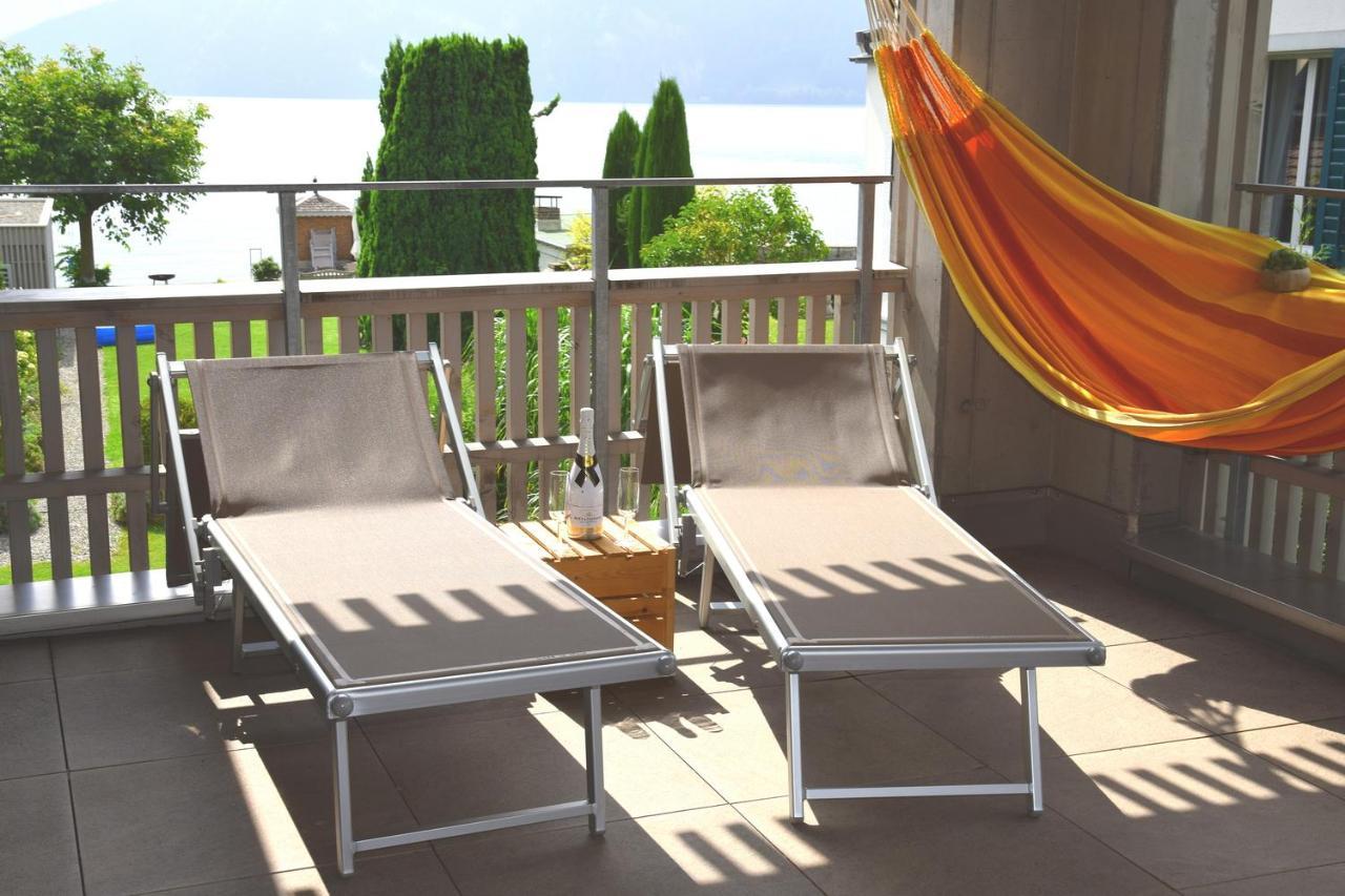Boutique Guesthouse Villa Pescheria B&B Weggis Ngoại thất bức ảnh