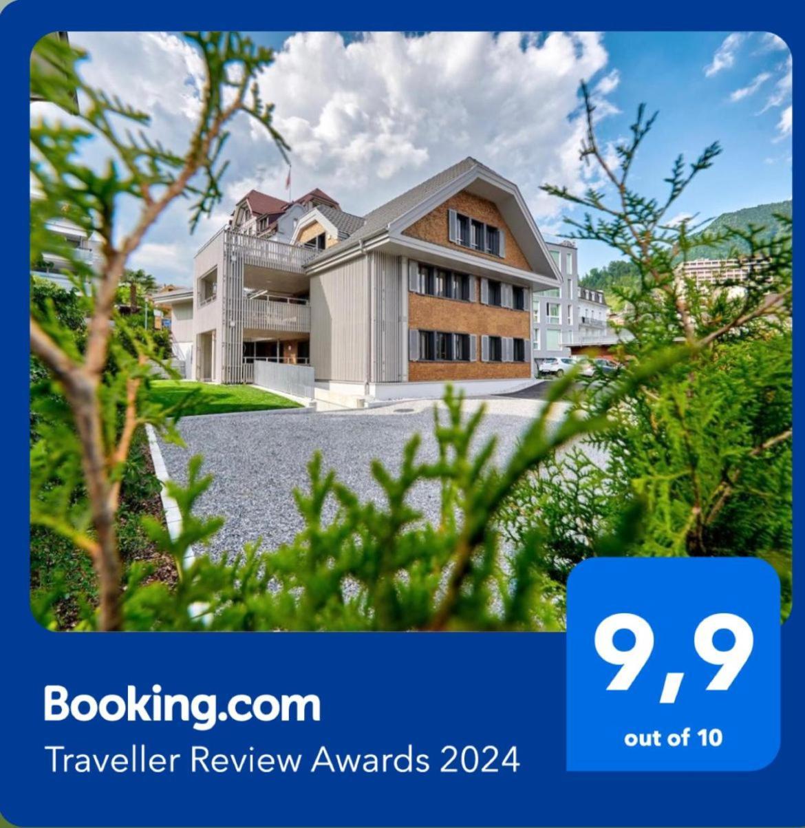 Boutique Guesthouse Villa Pescheria B&B Weggis Ngoại thất bức ảnh
